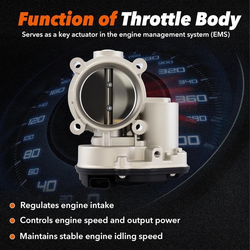 BasaltAuto Electronic Throttle Body 9L8Z9E926A 977-300 Compatible for 2009-2018 Ford Escape Fusion Transit Connect C-Max, Lincoln Mkz, Mercury Mariner Milan 2.0L 2.5L 3.0L - Image 3